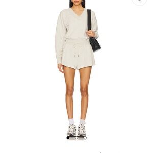 Women's Heather Grey Jumpsuit